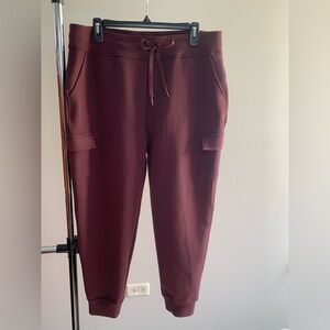 Burgundy Jogger Pants